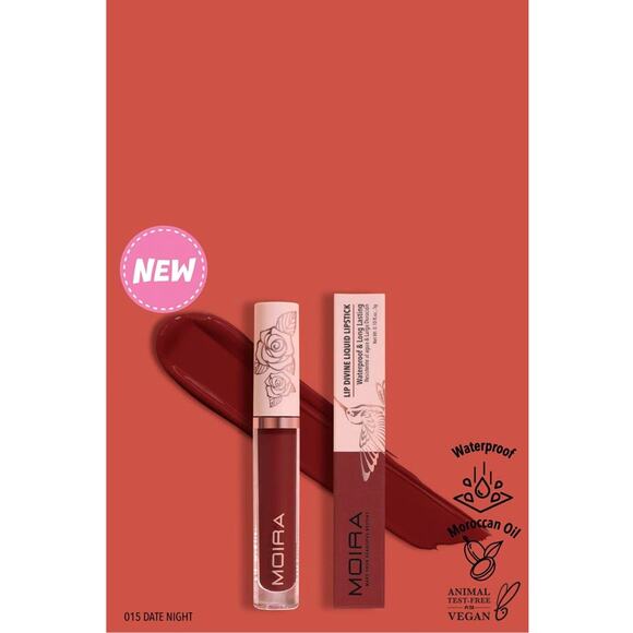 K-Care: Moira Lip Divine Liquid Lipstick *15 Date Night*Moisturizing*Korean Skin - Picture 1 of 1